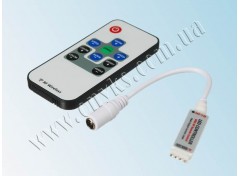 RGB-контроллер 6А RF 72Вт 12В (10 кнопок) mini
